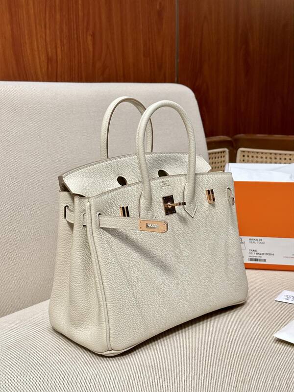 Hermes Birkin 25 Craie Togo 25 handbag — AAA Quality Replica