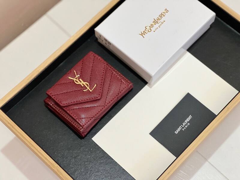 Yves Saint Laurent Wallet on Chain Black crossbody — Top Quality Replica