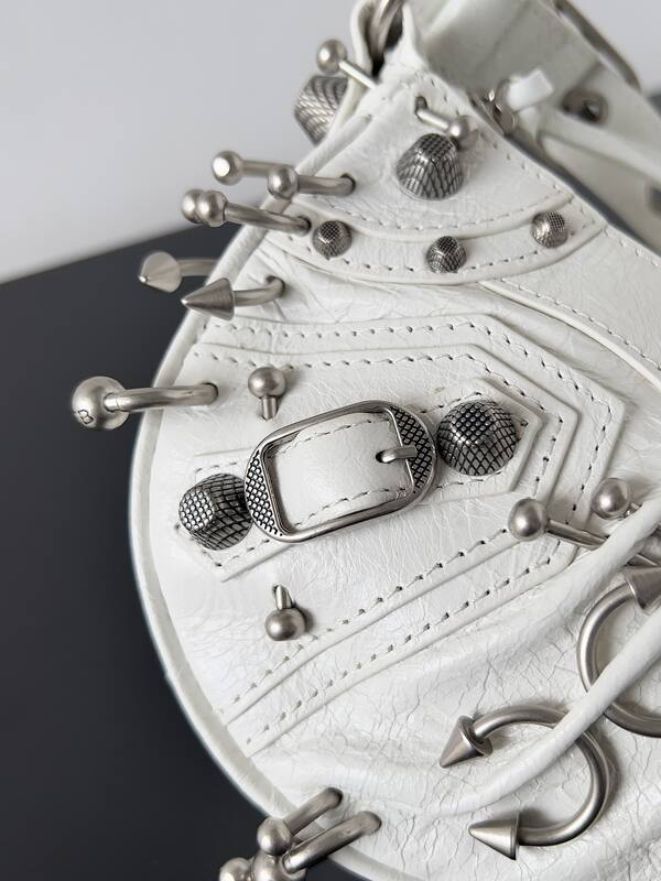 Balenciaga Le Cagole White shoulder bag — 1:1 Replica