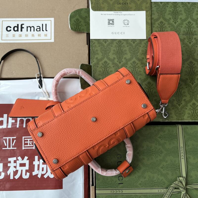 Gucci Orange leather crossbody — 1:1 Replica