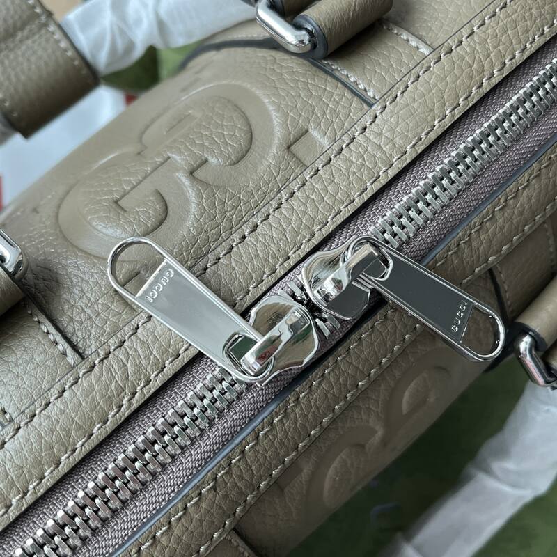 Gucci Taupe leather crossbody — Premium Replica