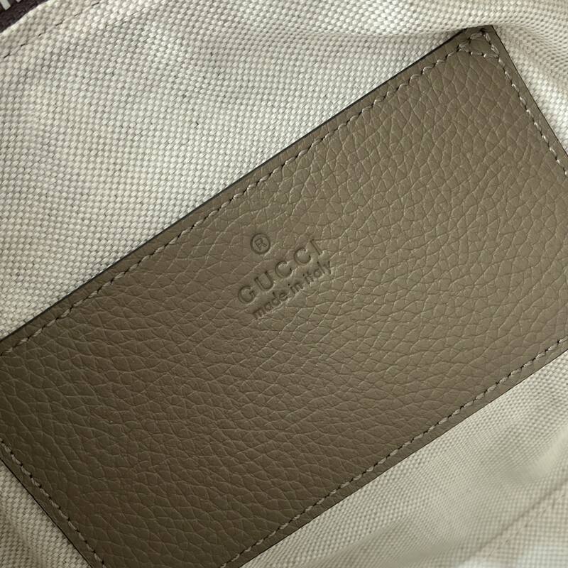 Gucci Taupe leather crossbody — Premium Replica