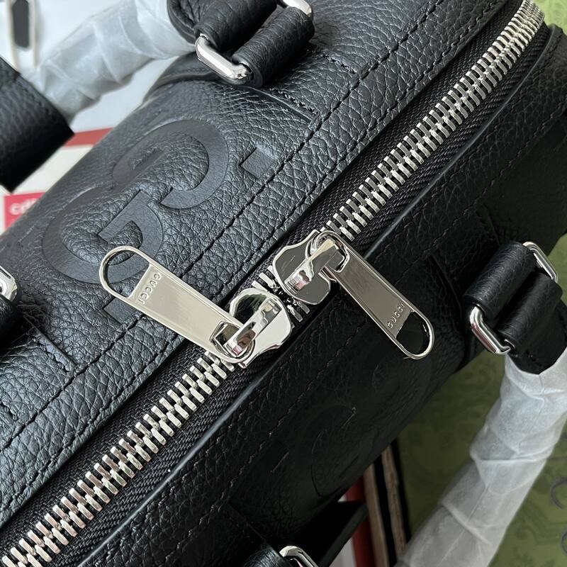 Gucci GG embossed duffle Black travel — 1:1 Replica