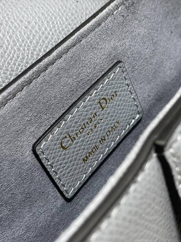 Dior Saddle Light Grey shoulder — 1:1 Replica