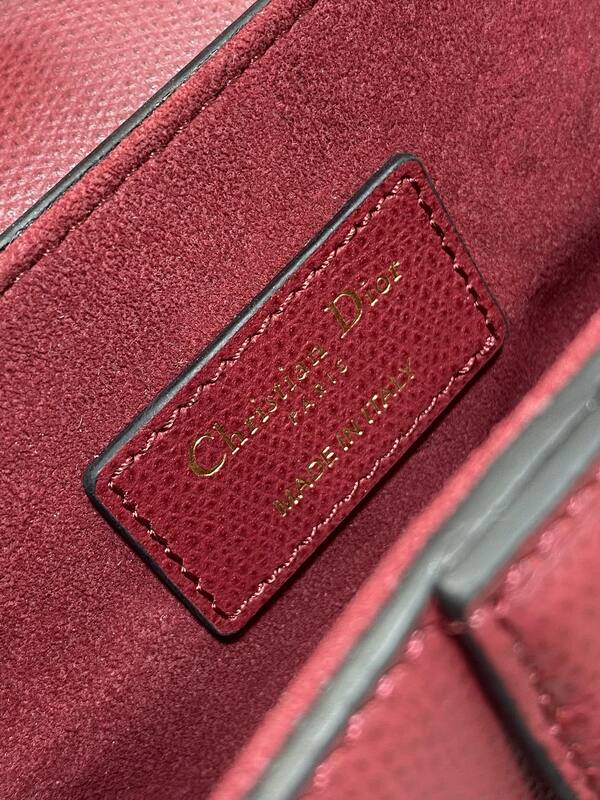 Dior Saddle Burgundy crossbody — Top Quality Replica