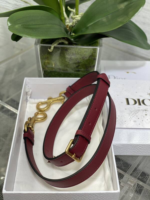 Dior Saddle Burgundy crossbody — Premium Replica