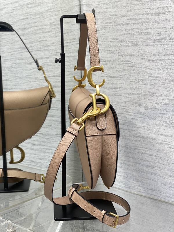 Dior Saddle Beige crossbody — 1:1 Replica