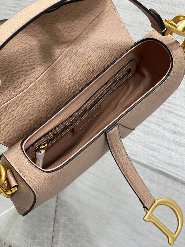 Dior Saddle Beige crossbody — 1:1 Replica