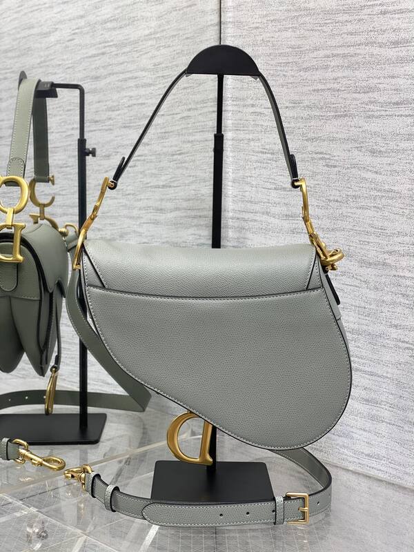 Dior Saddle Grey shoulder — AAA Quality Replica