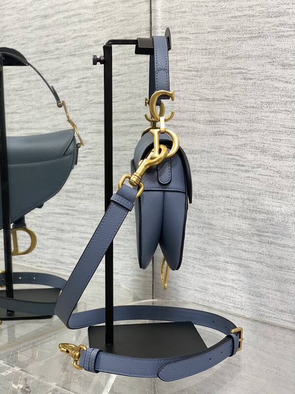 Dior Saddle Blue shoulder — Top Quality Replica