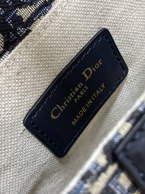 Dior Saddle Blue Oblique crossbody — AAA Quality Replica