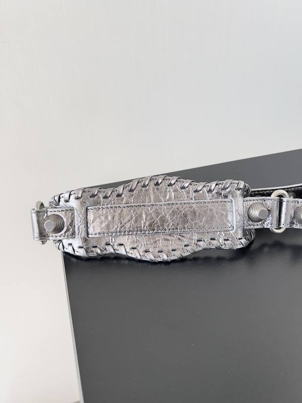 Balenciaga Le Cagole Silver shoulder bag — Top Quality Replica
