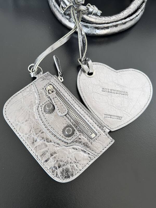 Balenciaga Le Cagole Silver shoulder bag — Top Quality Replica