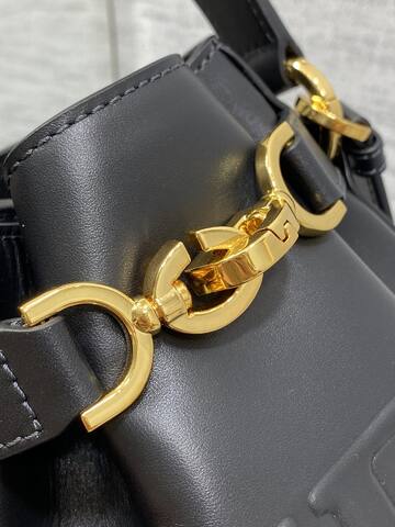Dior CD Signature Bucket Bag Black shoulder Premium Replica