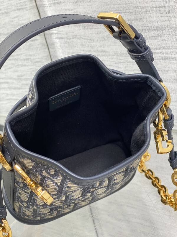 Dior Saddle Blue Oblique crossbody — Top Quality Replica