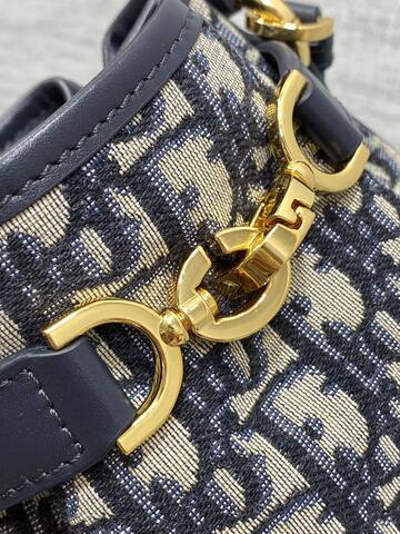 Dior Saddle Blue Oblique crossbody Top Quality Replica