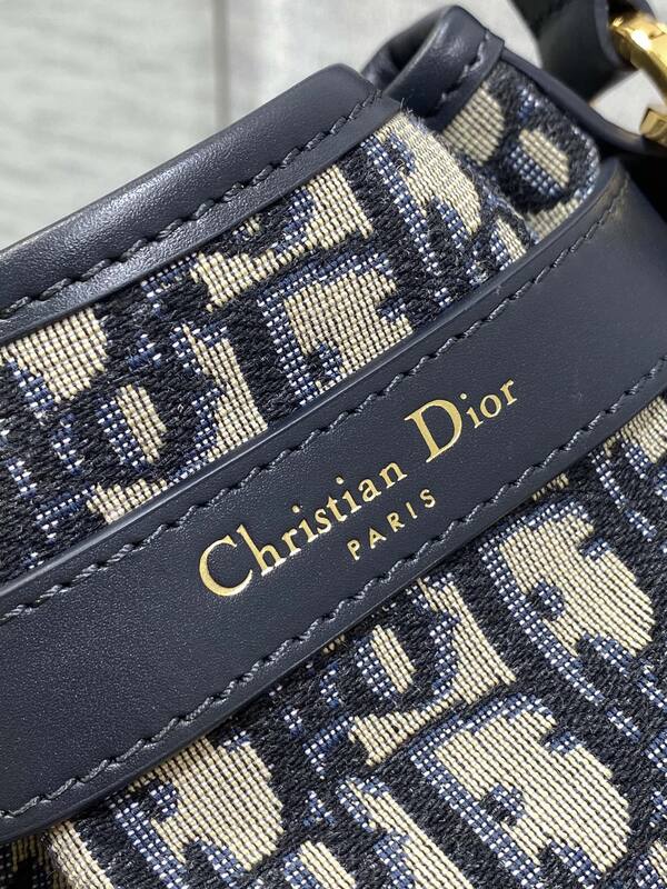 Dior Saddle Blue Oblique crossbody — Top Quality Replica