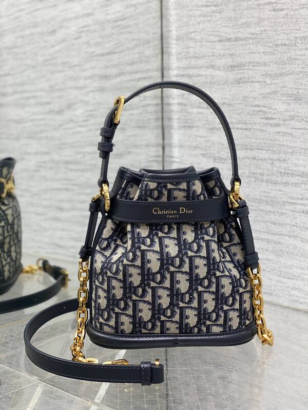 Dior Saddle Blue Oblique crossbody — Top Quality Replica