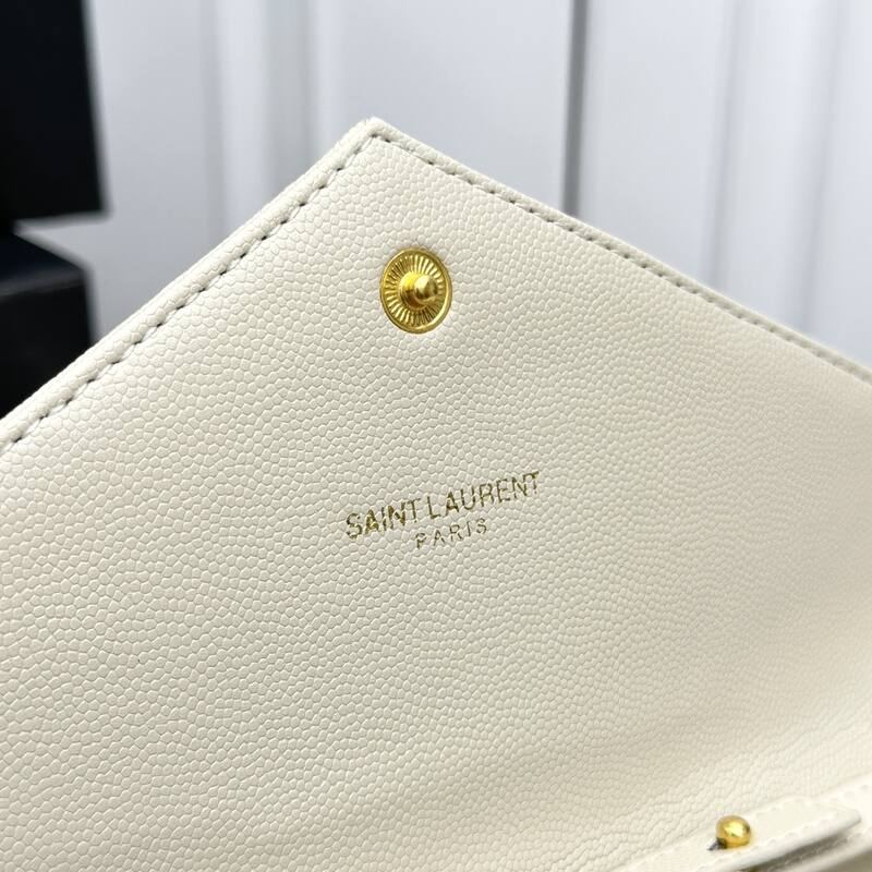 Saint Laurent Envelope Off White 22x15x6cm crossbody — Premium Replica