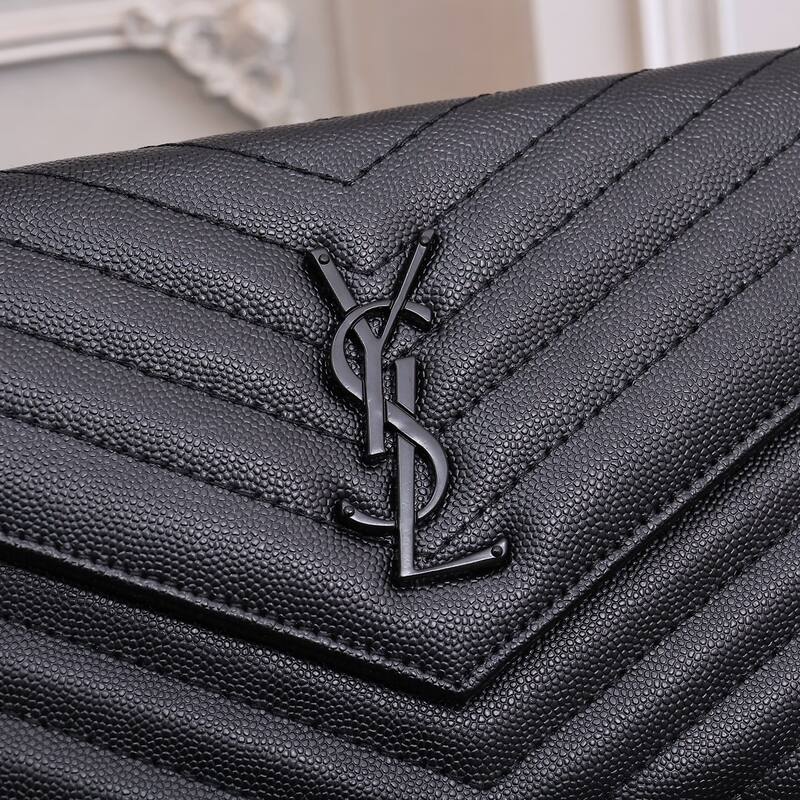 YSL LouLou Black 22x15x6cm crossbody — 1:1 Replica