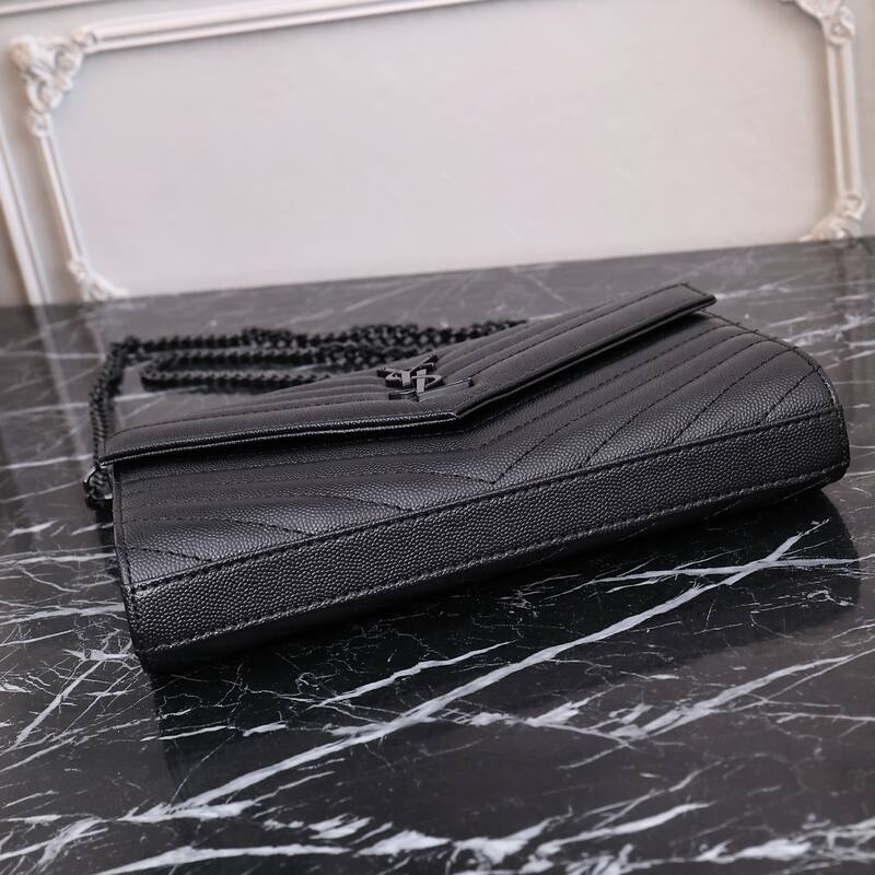 YSL LouLou Black 22x15x6cm crossbody — 1:1 Replica