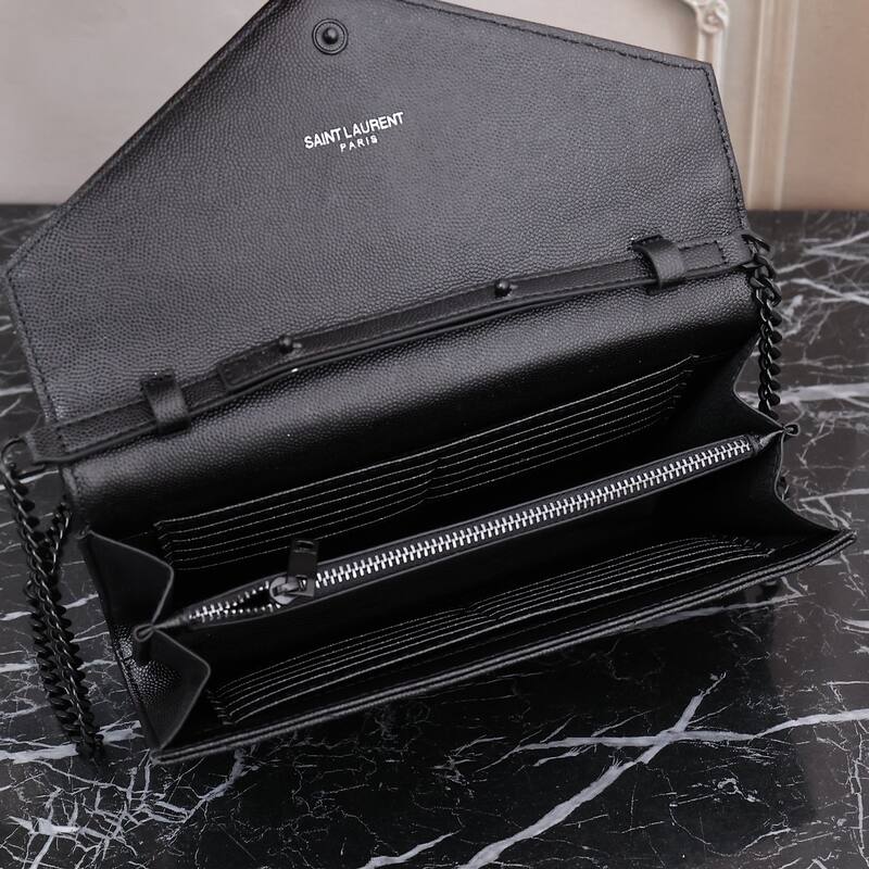 YSL LouLou Black 22x15x6cm crossbody — 1:1 Replica