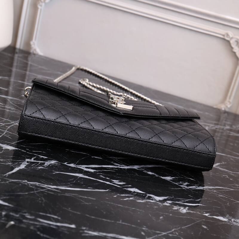 YSL LouLou Black 22x15x6cm crossbody — 1:1 Replica
