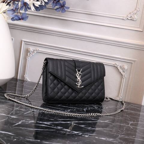 YSL LouLou Black 22x15x6cm crossbody 1 1 Replica