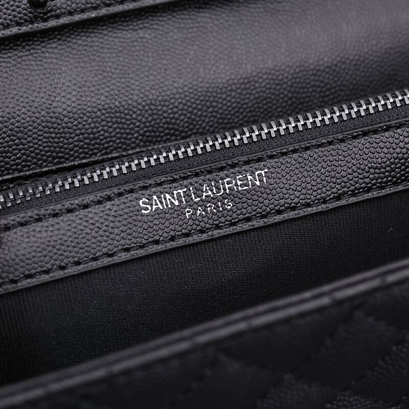 Saint Laurent Envelope Black 22x15x6cm crossbody — Premium Replica