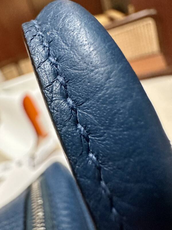 Hermes Lindy Blue mini shoulder — AAA Quality Replica