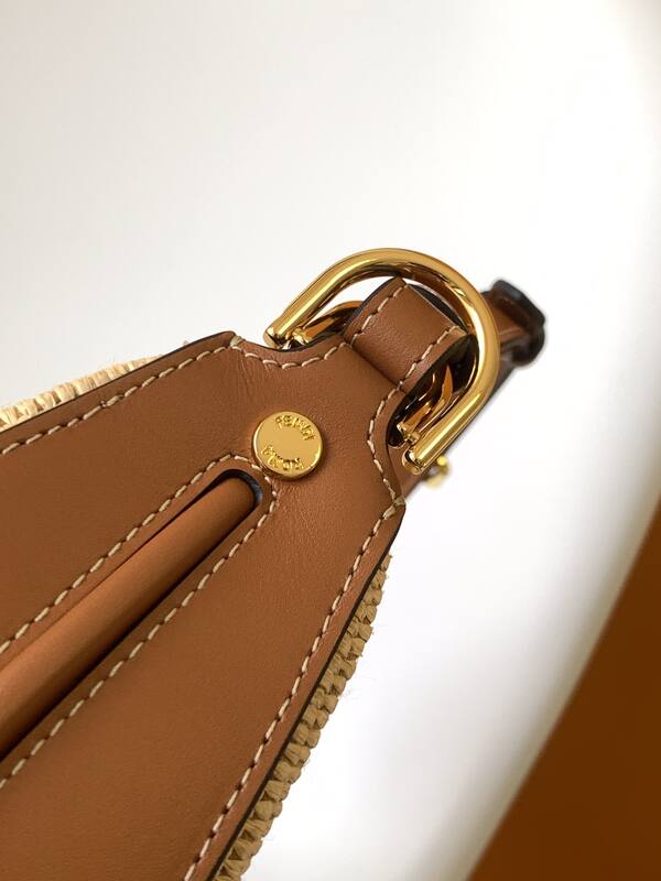 Fendi Brown 25x18x10cm shoulder bag — 1:1 Replica