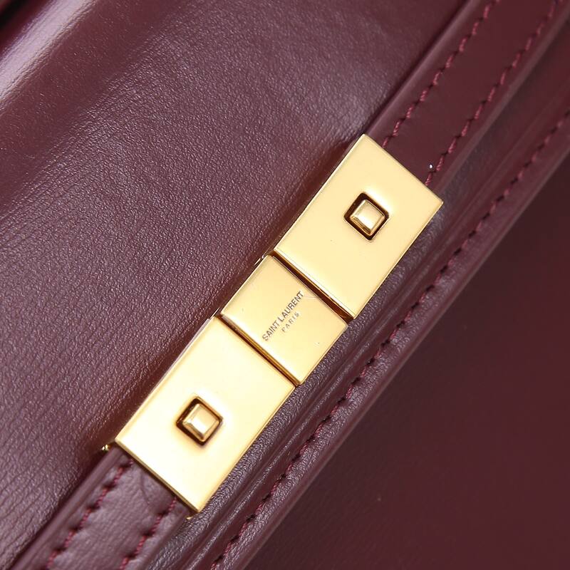 Saint Laurent Burgundy crossbody — 1:1 Replica