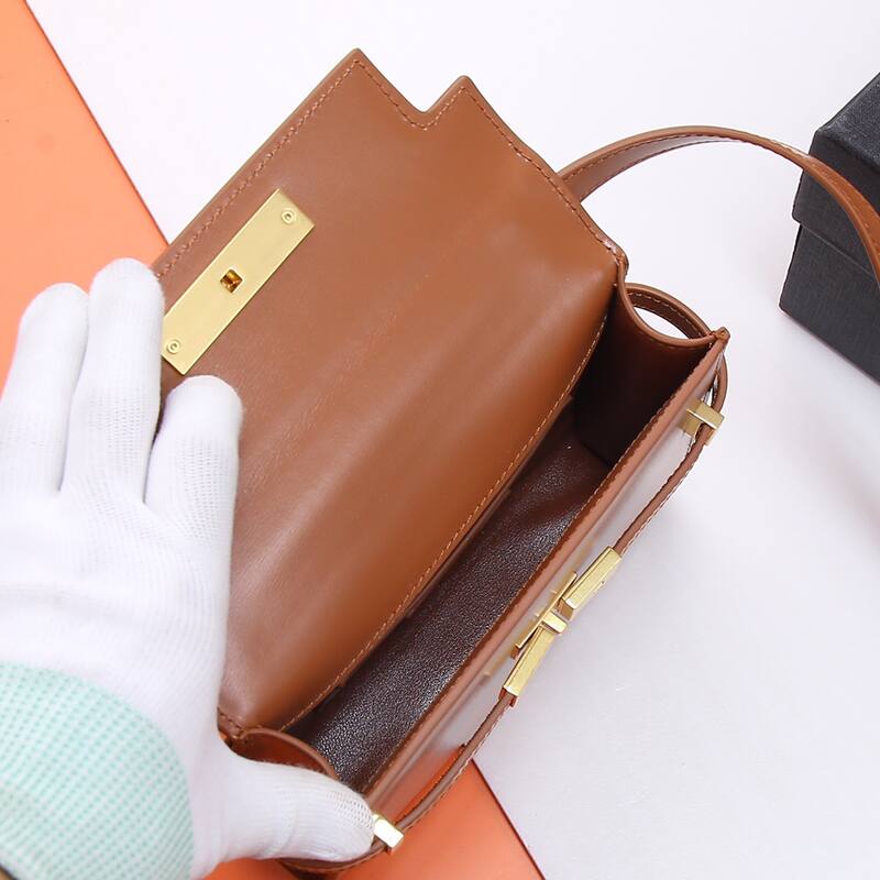 YSL Brown crossbody — Premium Replica