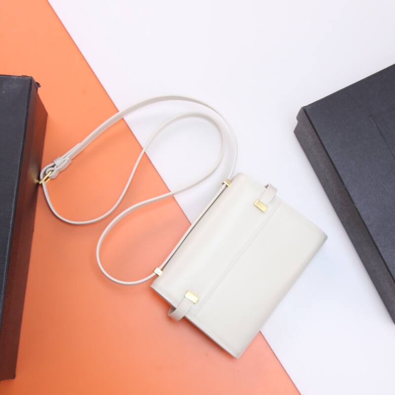 Saint Laurent Manhattan White crossbody — Premium Replica