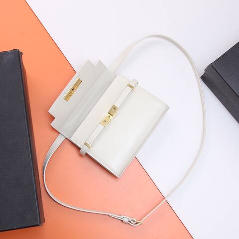 Saint Laurent Manhattan White crossbody Premium Replica