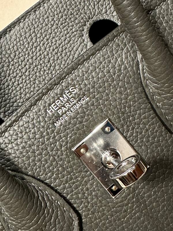 Hermes Birkin Graphite Gray Small handbag — 1:1 Replica
