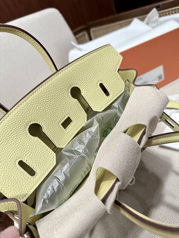 Hermes Birkin 25 Yellow Togo 25 handbag — Premium Replica