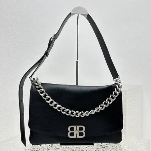 Balenciaga Black shoulder bag 1 1 Replica