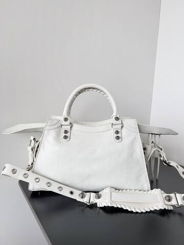 Balenciaga Le Cagole White 26x14cm shoulder bag Top Quality Replica