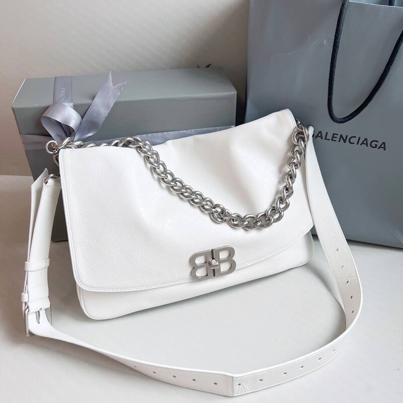 Balenciaga White 40x30x16cm shoulder bag — Top Quality Replica