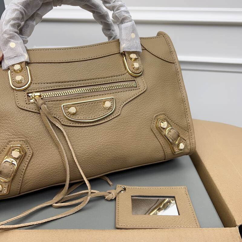 Balenciaga City Beige 38x28x15cm shoulder bag — Top Quality Replica