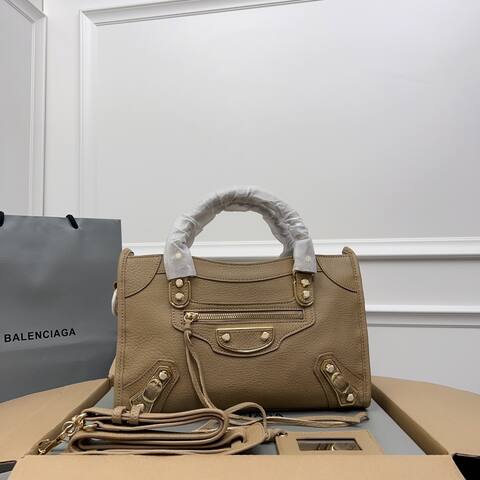 Balenciaga City Beige 38x28x15cm shoulder bag Top Quality Replica
