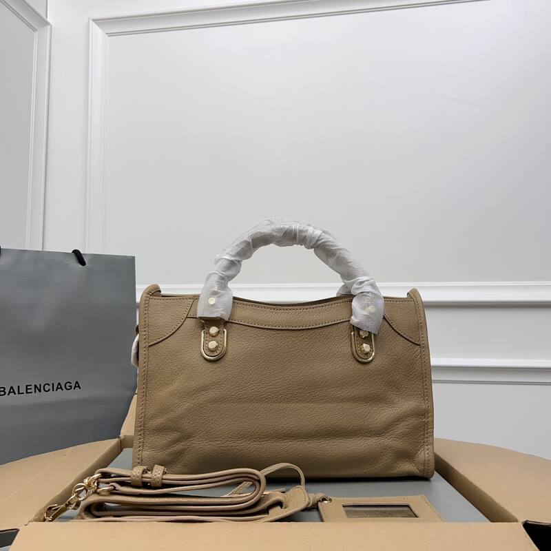 Balenciaga City Beige 38x28x15cm shoulder bag — Top Quality Replica