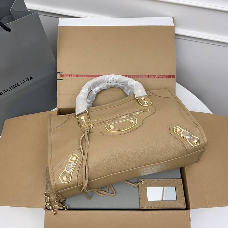 Balenciaga City Beige 38x28x15cm shoulder bag — Premium Replica