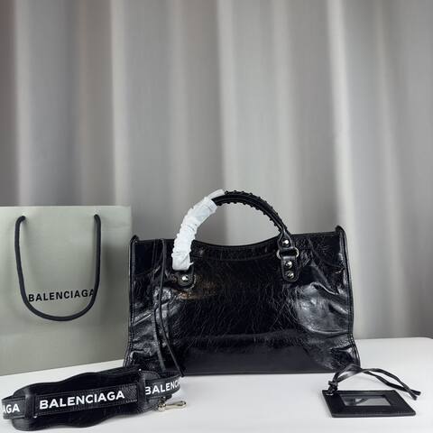 Balenciaga City Black 38x28x15cm shoulder bag 1 1 Replica