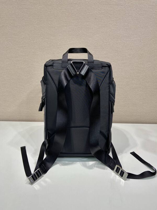 Prada Nylon black 36x25x16cm backpack — 1:1 Replica