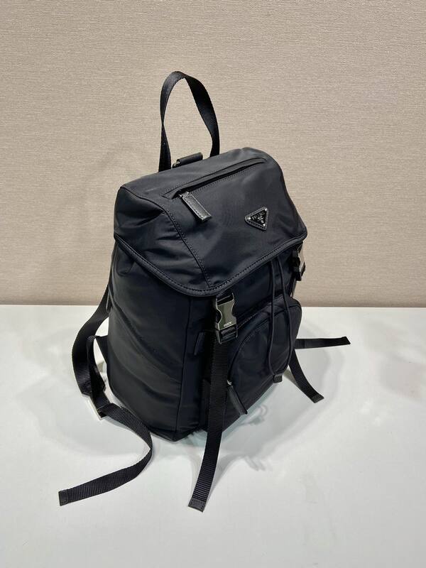Prada Nylon black 36x25x16cm backpack — 1:1 Replica