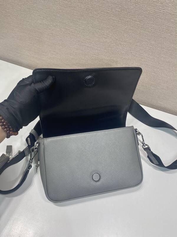 Prada Gray shoulder bag — 1:1 Replica