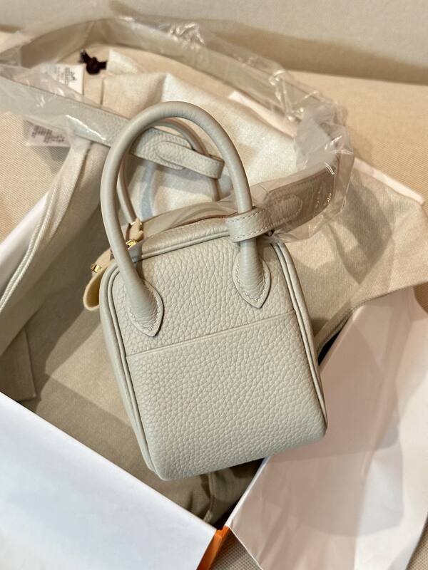 Hermes Lindy Light grey shoulder — Premium Replica