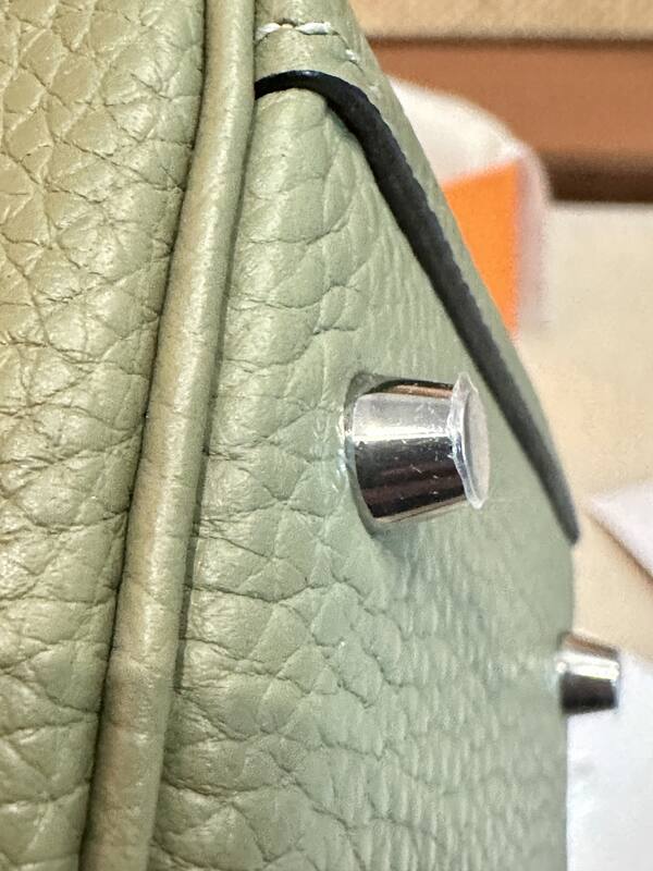 Hermes Lindy Sage Green mini shoulder — 1:1 Replica